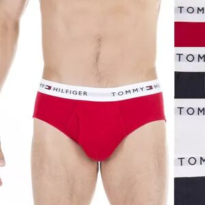 Tommy Hilfiger Men's Tommy Hilfiger 4-pack Cotton Classic Briefs, Size: XL, Dark Red