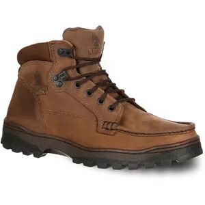 Rocky Outback Men's Waterproof Work Boots, Size: 10.5, Brown