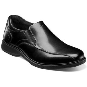 Nunn Bush Kore Pro Men's Leather Slip-On Shoes, Size: 7, Black