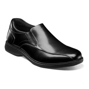 Nunn Bush Kore Pro Men's Leather Slip-On Shoes, Size: 15, Black