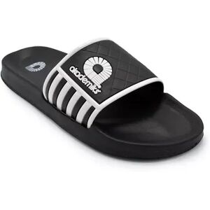 Akademiks Stripe Men's Slide Sandals, Size: 12, White