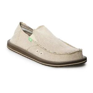 Sanuk Hemp Men's Loafers, Size: Medium (10), Natural