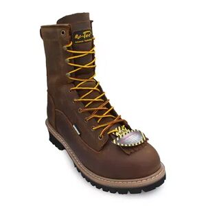 AdTec 1020 Men's Composite-Toe Waterproof Work Boots, Size: 10.5, Brown