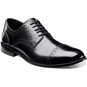 Nunn Bush Norcross Men's Cap Toe Oxford Dress Shoes, Size: Medium (10.5), Black