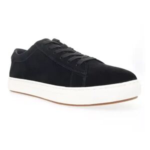 Propet Kenji Men's Suede Sneakers, Size: 12 XXW, Black