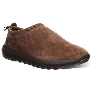 Bearpaw Jack Men's Suede Slip-On Shoes, Size: 13, Med Brown