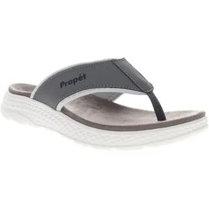 Propet TravelActiv FT Women's Thong Sandals, Size: 6.5 N, Grey