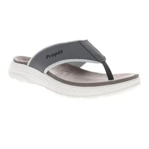 Propet TravelActiv FT Women's Thong Sandals, Size: 9 N, Grey