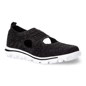 Propet TravelActiv Avid Women's Slip-On Sneakers, Size: 6 N, Black