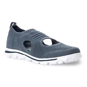 Propet TravelActiv Avid Women's Slip-On Sneakers, Size: 7.5 XW, Blue