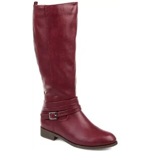 Journee Collection Ivie Women's Knee High Boots, Size: 6.5 Medium XWc, Red