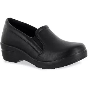 Easy Works by Easy Street Leeza Women's Work Clogs, Size: 10, Black