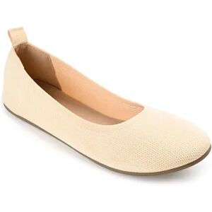 Journee Collection Jersie Tru Comfort Foam Women's Foldable Flats, Size: Medium (10), Lt Beige