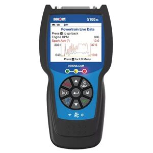 INNOVA 5100RS FixAssist OBD2 Bluetooth Code Reader Vehicle Diagnostic Scanner, Grey