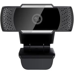 ADESSO CyberTrack H5 1080P HD Auto Focus Webcam with Built-in Dual Microphone, Black