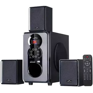 beFree Sound 3.1 Channel Bluetooth Surround Sound Speaker System, Black