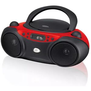 GPX CD Red Boombox Radio