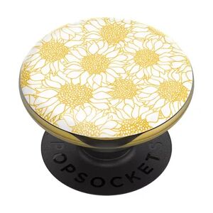 PopSockets PopGrip Lips Phone Accessory, Med Yellow