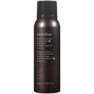 innisfree Pore Clearing Clay Mousse Mask 2x with Super Volcanic Clusters, Size: 3.38 Oz, Multicolor