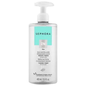 SEPHORA COLLECTION Triple Action Cleansing Water - Cleanse + Purify, Size: 13.5 FL Oz, Multicolor