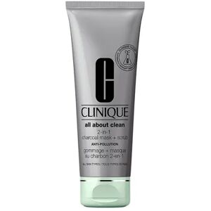 Clinique All About Clean 2-in-1 Charcoal Face Mask + Scrub, Size: 3.4 FL Oz, Multicolor