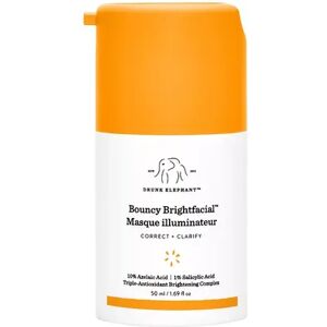 Drunk Elephant Bouncy Brightfacial Brightening Mask with 10% Azelaic Acid + 1% Salicylic Acid, Size: 1.69 Oz, Multicolor