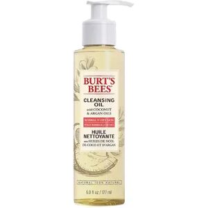 Burts Bees 100% Natural Facial Cleansing Oil for Normal to Dry Skin, Multicolor