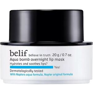 belif Aqua Bomb Overnight Lip Mask, Size: 0.7 FL Oz, Multicolor