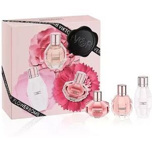 Viktor&Rolf Flowerbomb Mini Perfume Trio Set, Multicolor