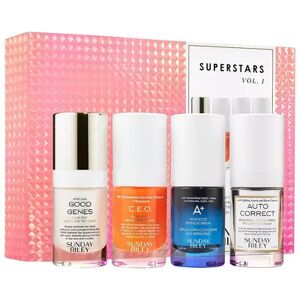 SUNDAY RILEY Superstars Anti-Aging Serum and Eye Kit, Multicolor