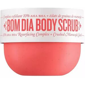 Sol de Janeiro Bom Dia Body Scrub 10% AHA BHA Resurfacing Complex + Crushed Maracuja Seeds, Multicolor
