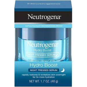 Neutrogena Hydro Boost Purified Hyaluronic Acid Pressed Night Serum, Multicolor