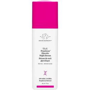 Drunk Elephant T.L.C. Framboos Glycolic Resurfacing Night Serum, Size: 1 Oz, Multicolor