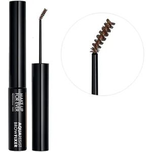 MAKE UP FOR EVER Aqua Resist Waterproof Tinted Eyebrow Gel, Size: 0.11 FL Oz, Beig/Green