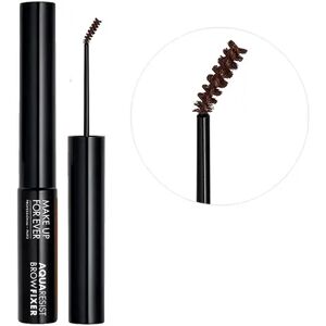 MAKE UP FOR EVER Aqua Resist Waterproof Tinted Eyebrow Gel, Size: 0.11 FL Oz, Brown