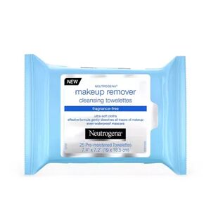 Neutrogena Makeup Remover Fragrance Free Cleansing Towelettes, Multicolor
