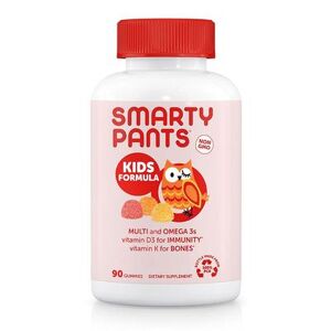 SmartyPants Vitamins Kids Formula Gummy Vitamin, Multicolor, 90 CT