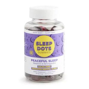 Country Farms Sleep Dots Gummy Supplement, Multicolor, 60 CT