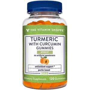 The Vitamin Shoppe Turmeric with Curcumin Gummies - Apricot (120 Gummies), Multicolor, 120 CT