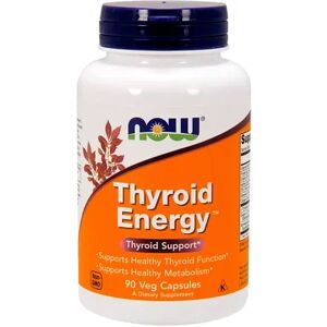 NOW Foods Thyroid Energy - 90 Veg Capsules, Multicolor, 90 CT