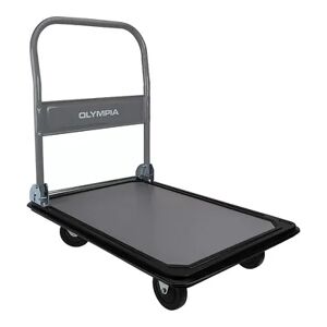 Olympia Tools 87-990 660 Pound Capacity Heavy Duty Platform Utility Rolling Cart, Grey