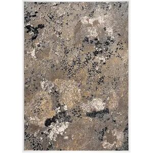 Art Carpet Nubucca Abstract Rug, Blue, 8X10 Ft