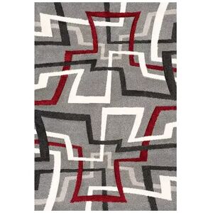 Art Carpet Romest Geometric Rug, Grey, 8X10 Ft