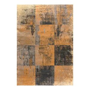 Art Carpet Twister Checkerboard Rug, Grey, 8X10 Ft