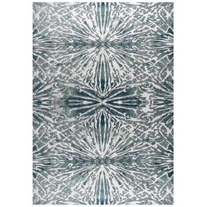 Art Carpet Harmotia Burst Rug, Blue, 5X8 Ft