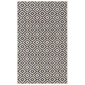 Jill Zarin Costa Rica Indoor Outdoor Rug, Grey, 5X8 Ft