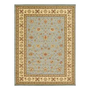 Unique Loom St. Louis Voyage Rug, Blue, 8Ft Sq