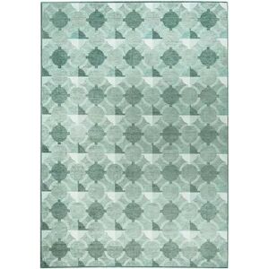 My Magic Carpet Dula Machine Washable Rug, Green, 5X7 Ft