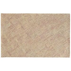 Pantone UNIVERSE Colorscape Mottled Relief Rug, Med Beige, 3.5X5.5 Ft