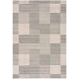 Art Carpet Romest Checkerboard Rug, Grey, 8X10 Ft